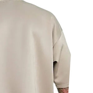 เสื้อยืดผู้ชายโอเวอร์ไซส์ทรงหลวมทรงหลวมสไตล์สตรีทเสื้อผ้าฝ้าย100% ผลิตจากปากีสถาน - Product Image 4