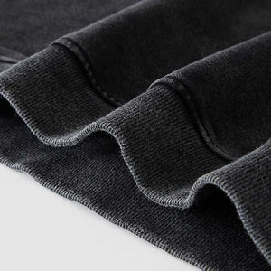 Sudadera de Cuello Redondo Vintage para Hombre, Personalizada, de Felpa, 360 GSM, Lavada al Ácido, con Bolsillos, Precio Económico al por Mayor - Product Image 6