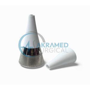 Espéculo auricular de material personalizado de alta calidad, instrumentos ORL reutilizables, fuente de alimentación manual, ligero, certificado CE, quirúrgico - Product Image 3