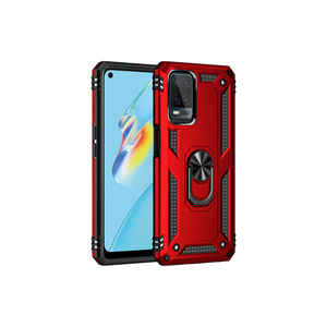 Funda Protectora Trasera Antigolpes Serie Vega, Funda Protectora de TPU de Silicona Roja Premium para Modelos Oppo A54 4G A34 A3s A24 A55 8i - Product Image 3