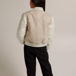 Nouveau Letterman veste vêtements d'hiver femmes de haute qualité veste de Baseball lettre personnalisée broderie vestes - Product Image 3