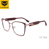 FEROCE, monturas ópticas de lujo, gafas de diseñador, montura de gafas de metal