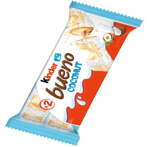 Barras de Chocolate Dobles Kin-der Bueno, Delicia de Avellanas con Chocolate con Leche Suave - Product Image 1