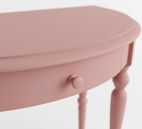 Table basse PKP V2 en quartz rose, moderne, écologique, en bois de caoutchouc gonflable, placage MDF chêne, meubles de salon, intérieur, OEM ODM