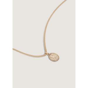 Collier pendentif Lettre d'amour en diamant avec chaîne gourmette, Breloques élégantes en diamant - Product Image 6