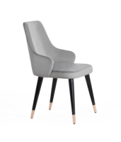 Chaises de bar en bois massif de luxe moderne, design confortable pour la maison, le bar, la cuisine, le salon, l'hôtel, la salle à manger, l'école, l'usage commercial