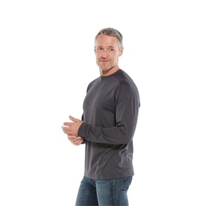T-shirt d'hiver à col rond pour homme imprimé lourd, manches courtes, décontracté, respirant, tricoté, confortable, écologique, séchage rapide - Product Image 3