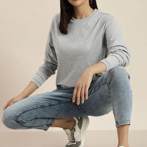 Latest Design <b>Women</b> Gym Clothing Top Full Sleeve <b>T</b> <b>Shirt</b> <b>Long</b> <b>Line</b> Hip Hop <b>Women</b> <b>Long</b> Sleeved <b>T</b> <b>Shirts</b> - Product Image 5