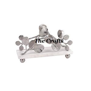 Aluminium And Marble <b>Tissue</b> Paper Holder Advantageous Design <b>Tissue</b> Holder For <b>Wedding</b> Party Tableware Use - Product Image 4