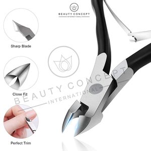 Black Color Nail Clipper Competitive Price New Arrival Product Cuticle Nail Nipper by Beauty Concept International Sustainable - Product Image 6