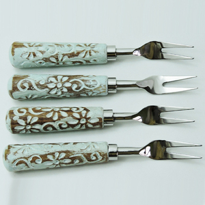Ensemble de couverts vadrouille et acier inoxydable de haute qualité fourchette jetable pour table et cuisine - Product Image 2