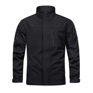 Veste Softshell Réversible Légère pour Homme Fabriquée en Usine 100% Polyester Polaire de Travail d'Hiver avec des Caractéristiques Légères - Product Image 4