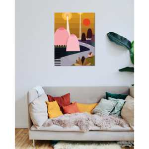 Impression artistique Land of Milk & Honey pour la décoration du salon - Product Image 1