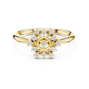 10K Trendy <b>Adjustable</b> <b>Ring</b> for women - Product Image 5