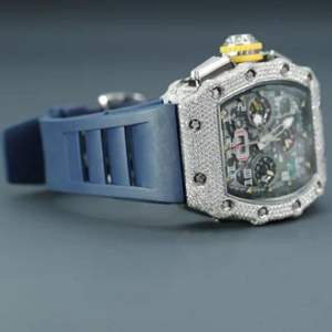Alta calidad Iced Out DEF Lab Grown Diamond Watch Diamante incoloro Estilo hip hop Reloj de diamantes - Product Image 6