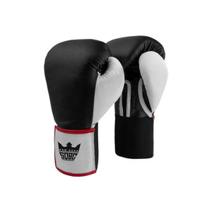 Gants de boxe MMA en cuir de haute qualité avec évacuation de l'humidité et fermeture à scratch, personnalisables pour l'entraînement sportif - Product Image 1