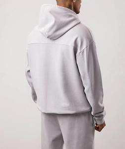 Sudadera con Capucha Casual para Hombre, de Algodón y Poliéster, Tejido de Felpa, 100% Algodón, Térmica, con Diseño de Logotipo Personalizado - Product Image 2