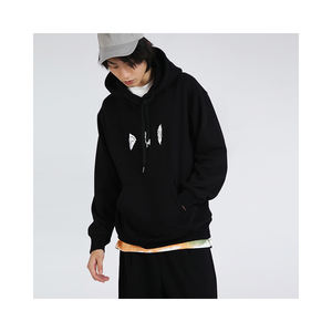 Sudadera con capucha de lujo con bolsillo lateral de alta calidad, sudaderas con capucha de peso pesado lisas en blanco de gran tamaño personalizadas Unisex - Product Image 2