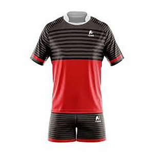 Maillots de rugby personnalisés de haute qualité nouveau Design impression par sublimation à séchage rapide uniformes de club de sports d'équipe Style d'ensemble - Product Image 2