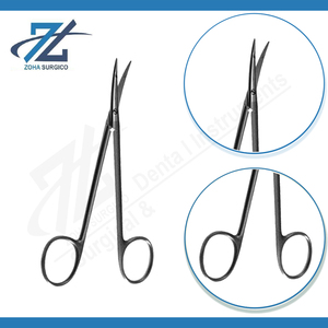 Ciseaux à dissection Littler Motif fin, avec œil pour suture 115mm de long Instruments chirurgicaux en acier inoxydable du Pakistan - Product Image 3
