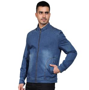 Gran oferta, chaqueta vaquera personalizada para hombre, cálida de invierno con diseño transpirable, cierre de un solo pecho, técnica de lavado fino - Product Image 3