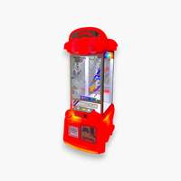 Machine à grue à monnayeur Magic Bus, accepteur de pièces et billets, garantie 1 an, en alliage d'aluminium, verre trempé, bois ignifuge, plastique clignotant