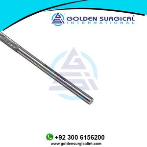 Micro-sonde incurvée à 45 degrés à pointe fine #6, acier inoxydable 5.5 "(14cm) ensemble d'instruments chirurgicaux dentaires à une extrémité - Product Image 4