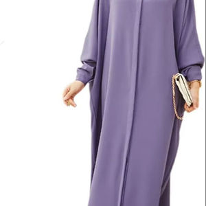 Abaya contemporánea para mujer, elegante y modesta, perfecta para el trabajo, eventos religiosos o reuniones nocturnas - Product Image 2