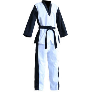Taekwondo formation combat porter uniforme pour hommes et femmes Top vente qualité Multi panneau taille réglable ensembles uniformes - Product Image 6
