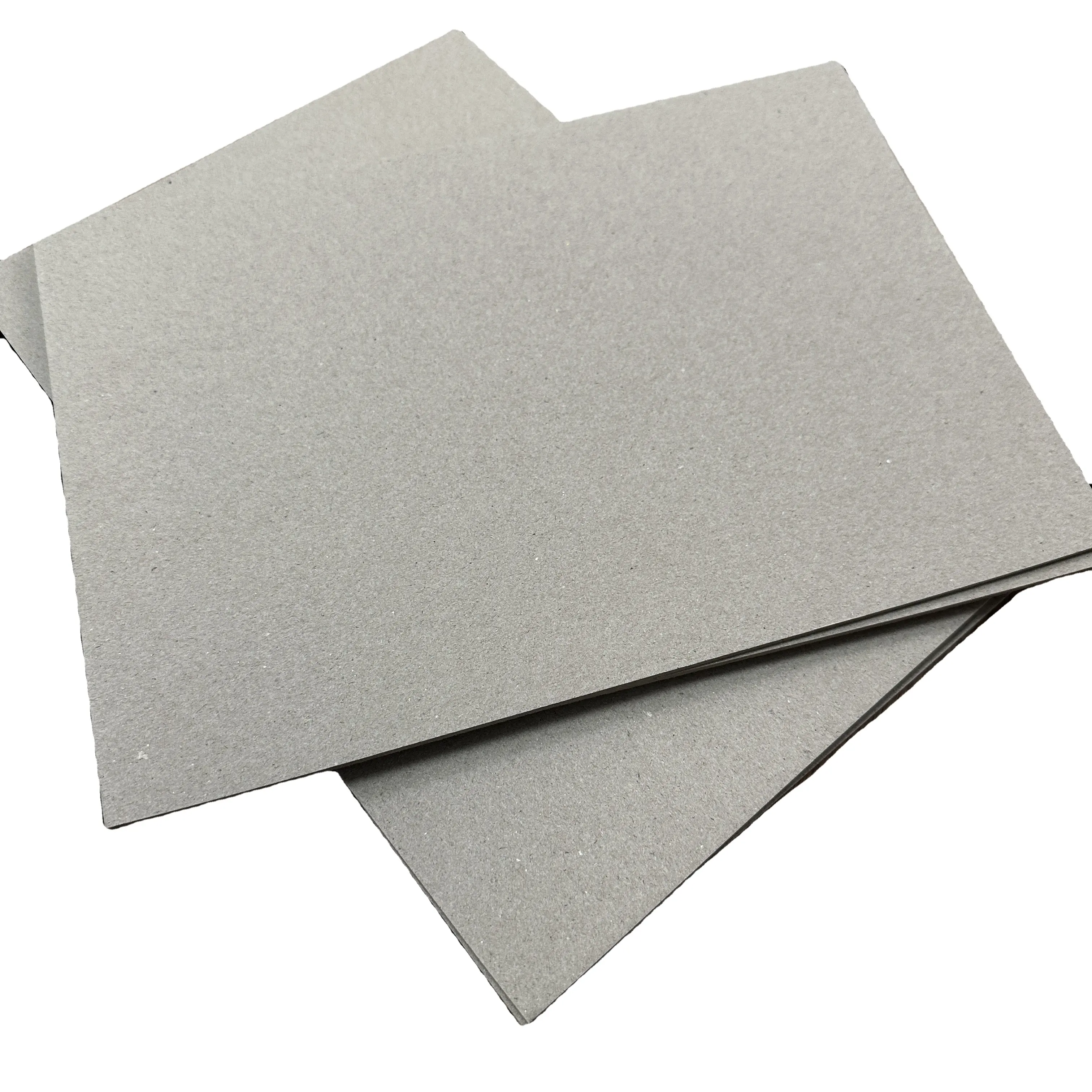 HK 450gsm~1600GSM Grey cardboard paper mills /Hard Grey core board /thickness Grey paperboard