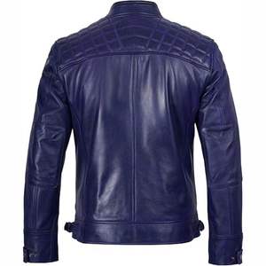 Good Quality Winter <b>Jacket</b> Outdoor Winter Warm Thick SSynthetic Leather <b>Men</b>' <b>s</b> <b>Jacket</b> <b>Men</b> Blank Racing Leather Padded Embroidery - Product Image 3