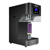 HENGZHI Nouveau produit de haute qualité, scelleuse de boîtes de conserve entièrement automatique 370W, machine à sceller les boîtes en plastique