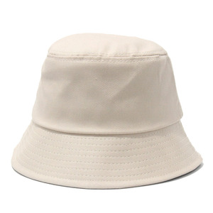 Sombreros de Pescador de Algodón al por Mayor, Visera de Ocio, Logotipo Personalizado Bordado, Color Sólido, Diseño en Blanco, Sombrero de Cubo para Mujer - Product Image 5