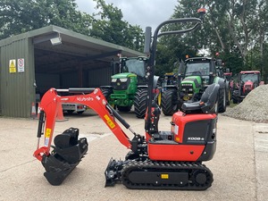 Mini-excavatrice presque neuve modèle K008-5 & K008-3 avec système PLC, capacité de la benne de 1,43 m³, puissance de 10-30 kW - Product Image 5