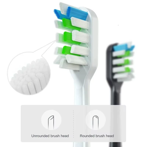 Soft Bristle Replacement <b>Heads</b> for Sonic Electric <b>Toothbrushes</b> for Hotel Household and Outdoor Use - Product Image 4