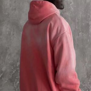 Sudadera con Capucha de Alta Calidad, 100% Algodón, 450 g/m², Gruesa, Transpirable, de Secado Rápido, con Bolsillo, para Hombre, Corte Regular, Color Sólido, para Invierno - Product Image 3