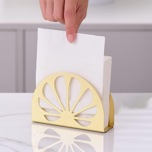 Boîtes à mouchoirs adaptées Décoration intérieure élégante Salle à manger parfaite Bureau Réception Artistique Fait à la main Bois Métal Personnalisable - Product Image 4