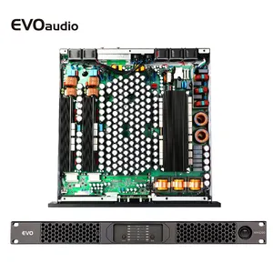 EVOaudio KM High Power 2 Channels 1U Digital Audio Power Amplifier For Live House