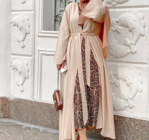 Abaya Kaftan Designs Vêtements pour femmes musulmanes Abaya Kaftan Style Tissu de Soie Prix d'Usine Abaya à Chaud - Product Image 6