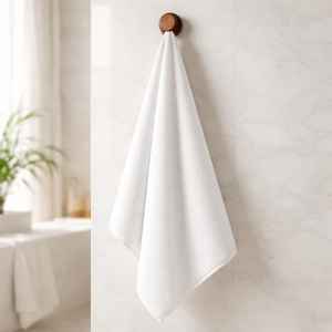 Serviette de bain pour hôtel de luxe 50x70cm 100% coton turc Haute absorption Anti-huile Imperméable Écologique Tissage moderne - Product Image 2