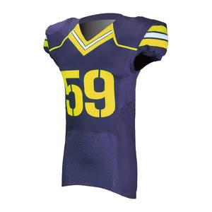 เสื้ออเมริกันฟุตบอลปักลายพรีเมี่ยมเสื้อเจอร์ซีย์ฟุตบอลอเมริกัน - Product Image 1