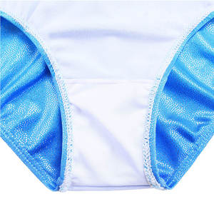 Justaucorps de gymnastique pour enfants, design sans couture, dernière tendance, en spandex/nylon, couleurs personnalisées, logo personnalisé, haute qualité - Product Image 6