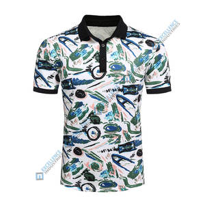 Polos de sublimación para hombre, ropa deportiva de secado rápido con ajuste cómodo y opción de logotipo personalizado - Product Image 1