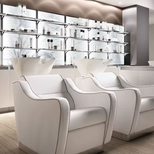 Modern Professional Wood Hairwashing <b>Chair</b> Dining <b>Hairdressers</b> Salon Furniture Apartment Workshop Warehouse Mall Hotel Outdoor - Product Image 1