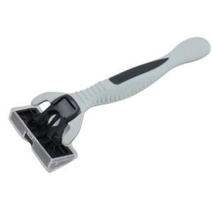 Maquinilla de afeitar desechable de acero inoxidable de 6 hojas para hombre con mango de plástico para afeitar - Product Image 3