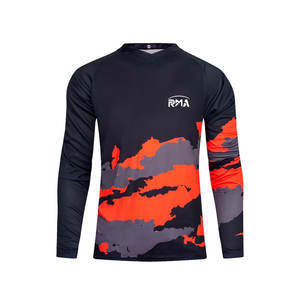 เสื้อรัดกล้ามเนื้อแขนยาวสำหรับผู้ชายคุณภาพสูง ออกแบบเองได้ สำหรับกีฬา MMA และ BJJ ระบายอากาศได้ดี แห้งเร็ว - Product Image 1