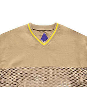 Maillot de football américain surdimensionné personnalisé, respirant, taille plus, coupe ample, imprimé, coupé - Product Image 3