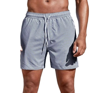 กางเกงว่ายน้ำสำหรับผู้ชายกางเกงขาสั้นแบบต่อเป็น3D ใหม่สำหรับใส่เล่นเซิร์ฟเดินชายหาดวันหยุดพักผ่อนแบบลำลองเนื้อนุ่มระบายอากาศได้ดี - Product Image 1