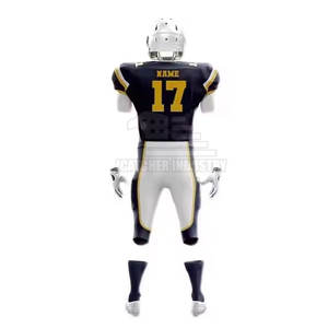 Kit de football américain avec maillot et coussinets pour équipe complète pour adulte Maillot de football américain - Product Image 4