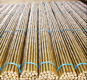 Poteaux de bambou poteaux de bambou construction décoration de la maison en gros du Vietnam - Product Image 1